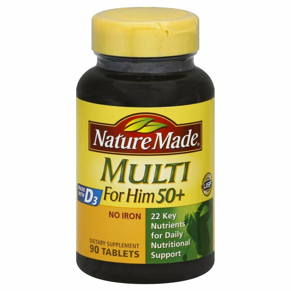 Nature Made Multi for HIm 50+ 206946